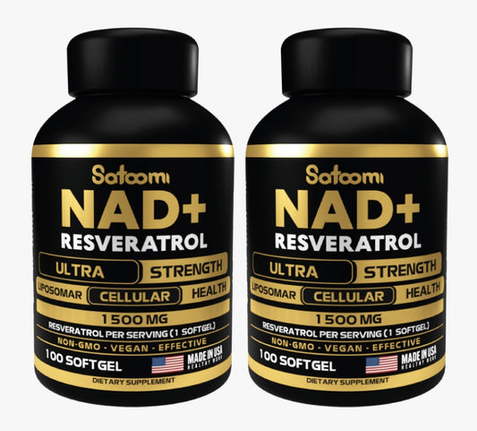 Nad Resveratrol X 100 Softgels x 2 und