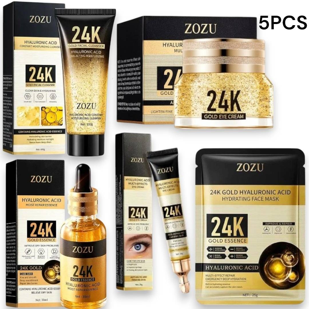 KIT SKIN CARE 24K GOLD